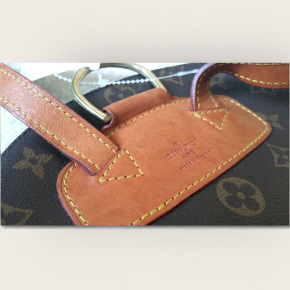 EUC Louis Vuitton Monogram Ellipse Sac a Dos Backpack Brown Vintage LV - Picture 7 of 12